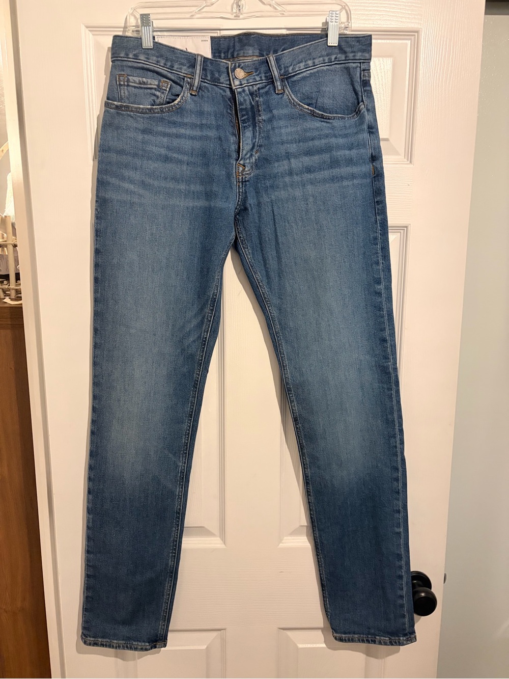 Banana Republic Men's Slim Straight Blue Jeans